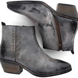 Roan Woman's Aggie LEATHER Booties Size 7 1/2